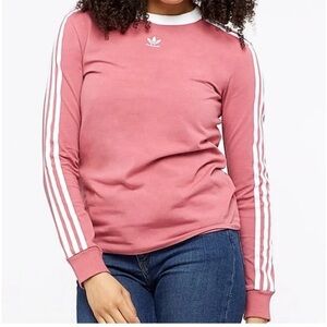 ADIDAS ORIGINALS | Trace Maroon 3 Stripes Long Sleeve tee size medium